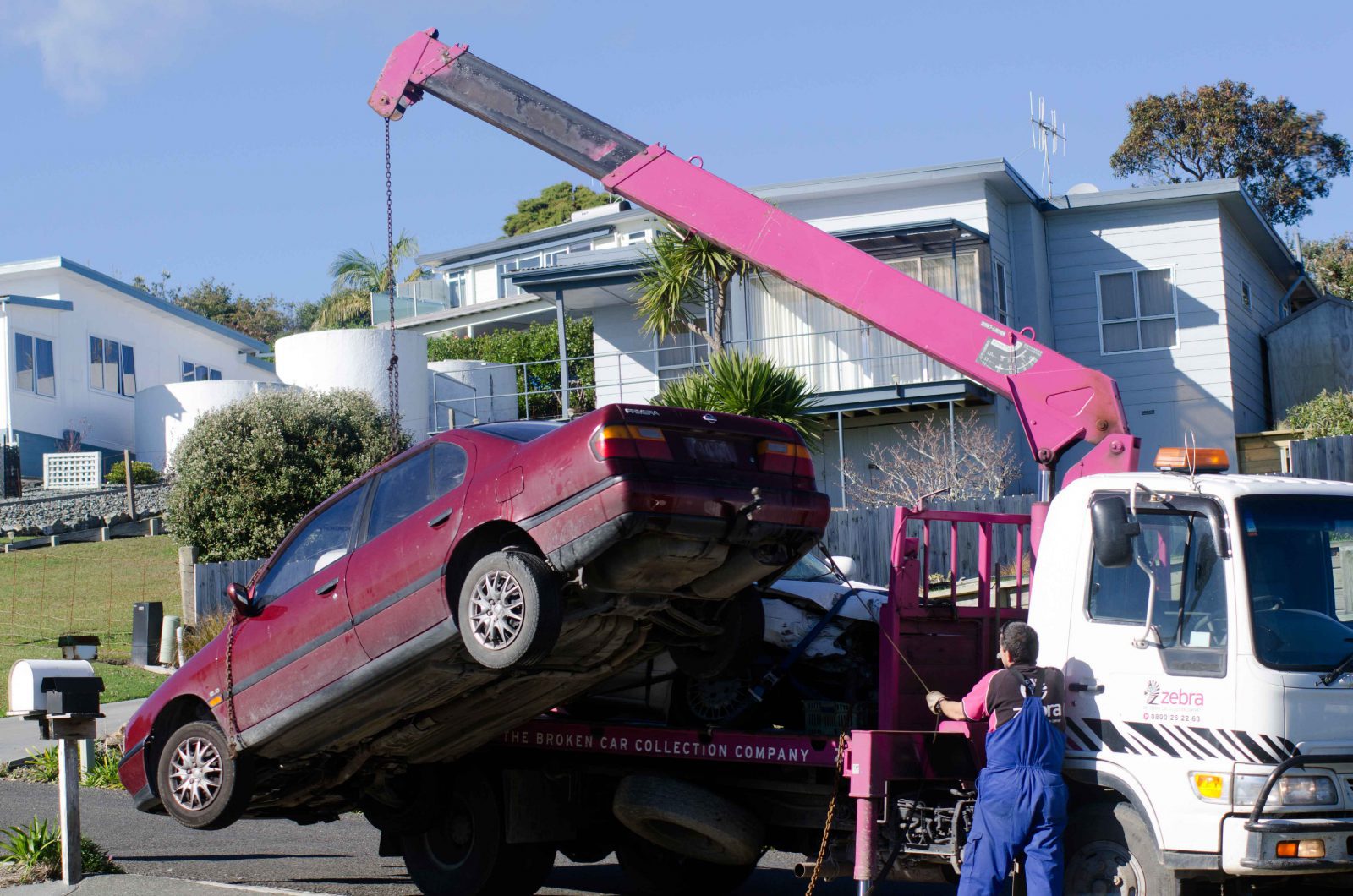 tow truck garland